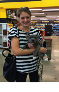 Lucy & Boston at Petbarn