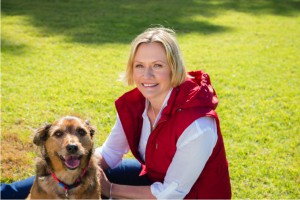 Dr Jo with her dog